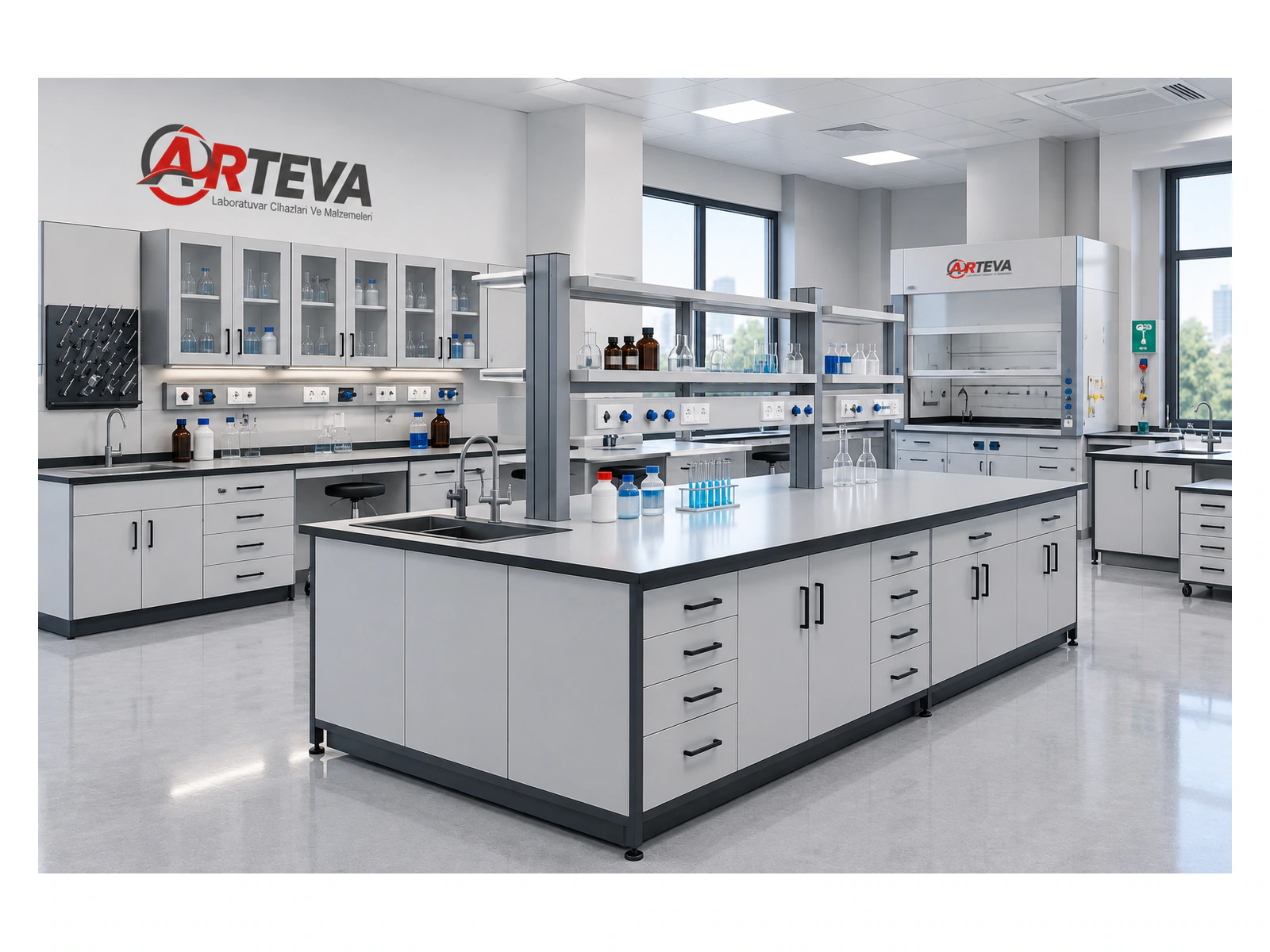 Laboratuvar Dolap Sistemleri - ARTEVA